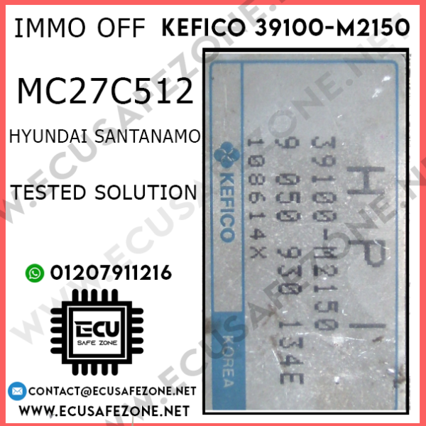 IMMO OFF HYUNDAI SANTANAMO 39100-M2150