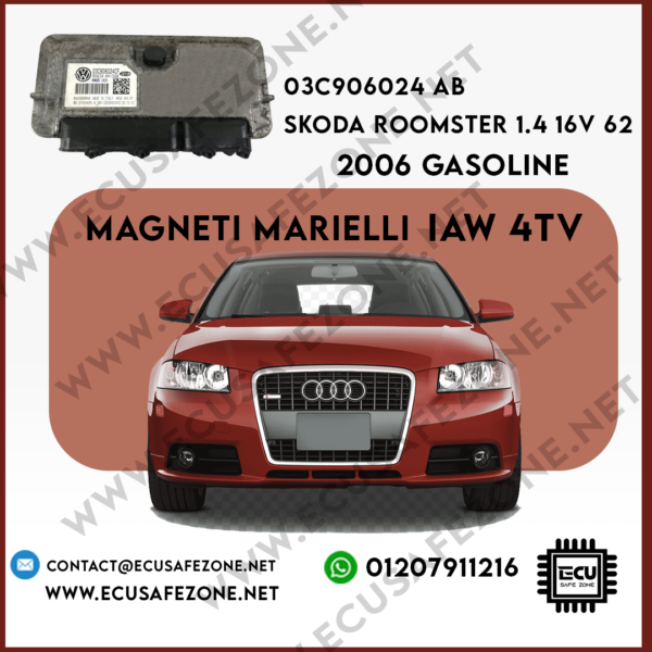 IMMO OFF MAGNETI MARIELLI IAW 4TV 03C906024 AB SKODA ROOMSTER 1.4L 2006