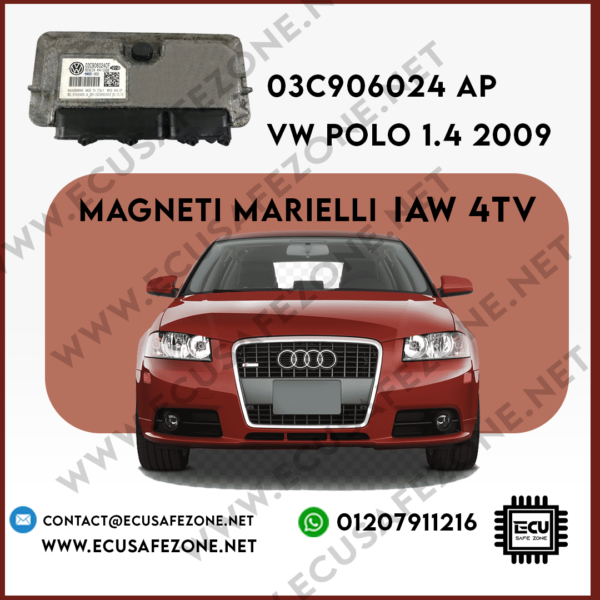 IMMO OFF MAGNETI MARIELLI IAW 4TV 03C906024 AP VW POLO 1.4 2009