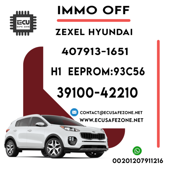 IMMO OFF ZEXEL HYUNDAI 39100-42210 H1 /407913-1651