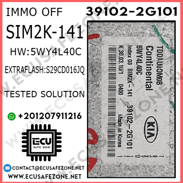 IMMO OFF SIM2K-141 39102-2G101/5WY4L40C KIA CERATO