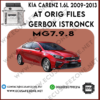 AT ORIG FILES FOR KIA CARENZ&CERATO 1.6L 2009-2013  gerbox istronck