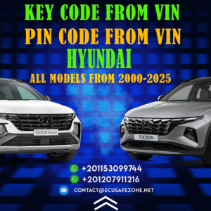HYUNDAI pin code and key code