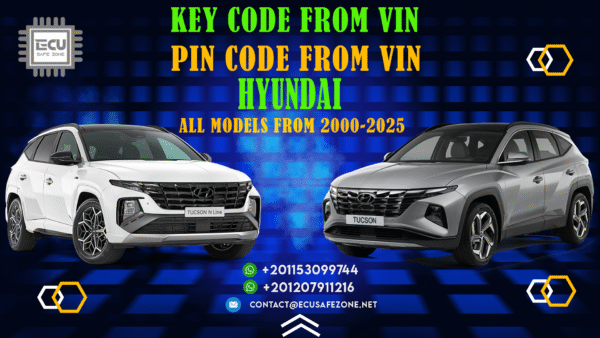 HYUNDAI pin code and key code