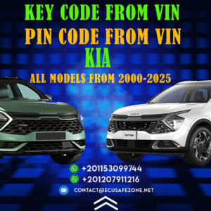 KIA pin code and key code